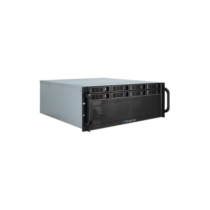case server intertech 48.3cm inter-tech ipc 4u-4408 4he senza