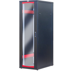armadio server rack techly 19'' 600x1000 42 unita' nero