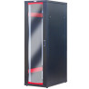 armadio server rack techly 19'' 600x1000 42 unita' nero