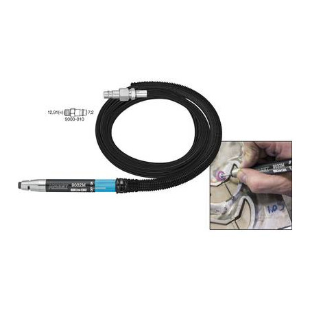 smerigliatore pneumatico 6.3 bar hazet [9032m]