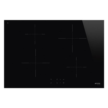 piano cottura a induzione smeg si2741d nero