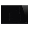 piano cottura a induzione smeg si2741d nero
