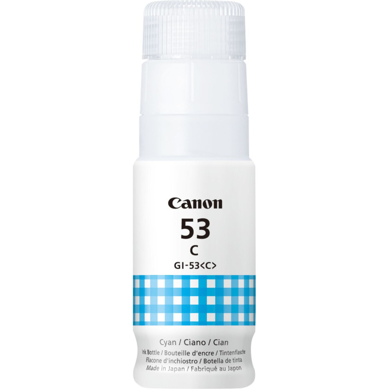 inchiostro di ricarica canon gi-53c pixma g550 g650 ciano [4673c001]