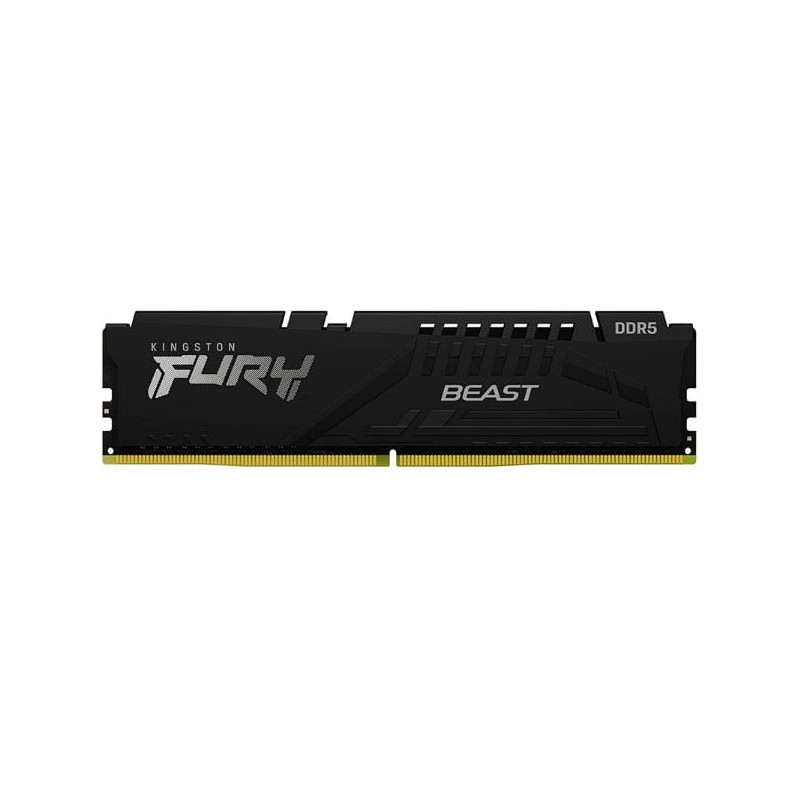ram dimm kingston 8gb 5200mhz ddr5 cl40 nero [kf552c40bb-8]