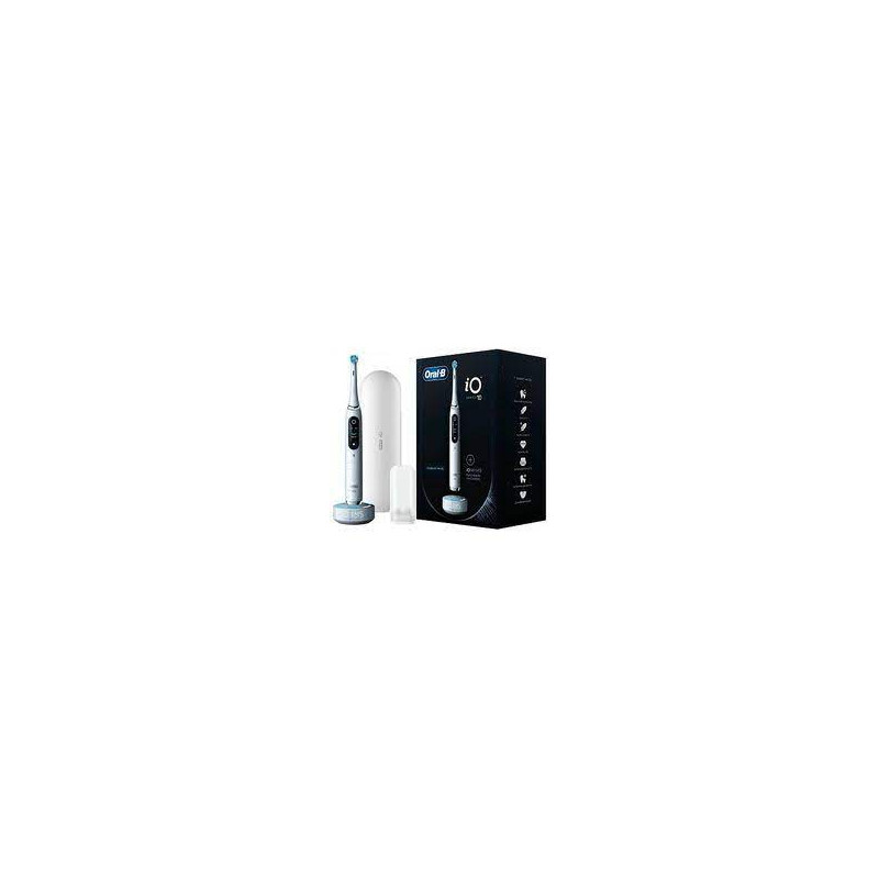 spazzolino elettrico braun oral-b io series 10 bianco [10 stardust