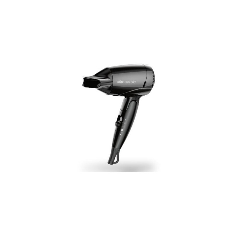 asciugacapelli braun satin hair 1 hd130 1200w nero