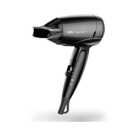 asciugacapelli braun satin hair 1 hd130 1200w nero