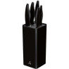 set di coltelli smile sns-6 con ceppo 6pz nero [5903151023308]