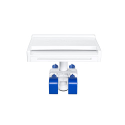 cascata led bestway 58619 per piscina 3.2cm blu/bianco