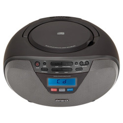 radio aiwa boombox bbtu-400bk cd/mp3/6w/nero [ubaiwrobbtu400b]