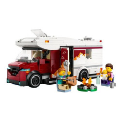 lego city camper van avventura natalizia 6+ 2figurine multicolore