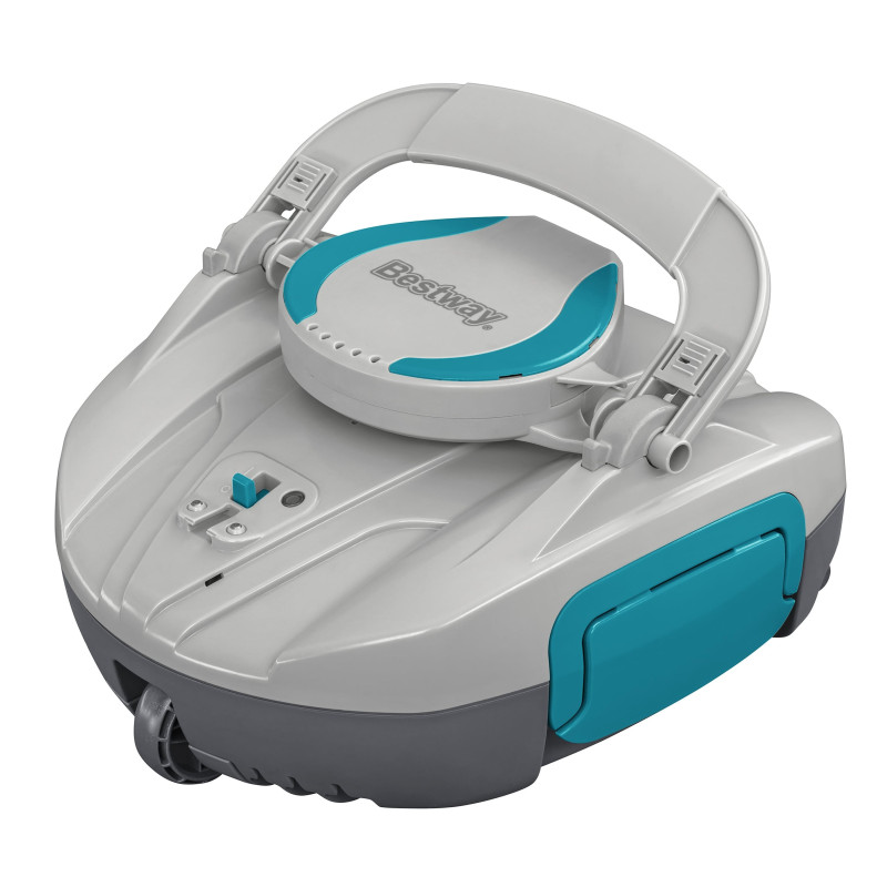 robot pulizia bestway aquatronix g100 per piscina 18mq 1.5l blu/grigio