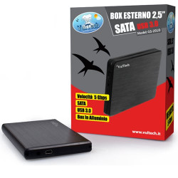 Box hard disk 2,5 vultech sata usb 3.0 [gs-25u3]