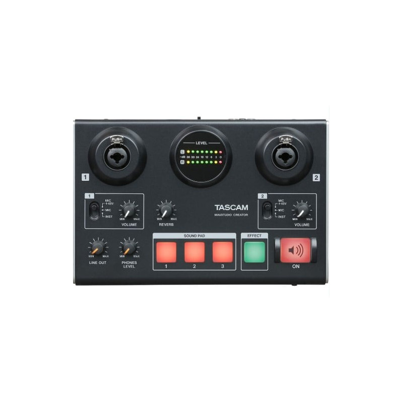 ministudio-series creator tascam- interfaccia audio usb [us-42b