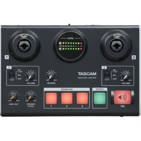 ministudio-series creator tascam- interfaccia audio usb [us-42b