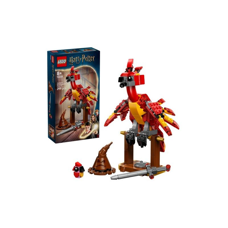 gioco da costruzione lego harry potter dumbledore's phoenix multicolore