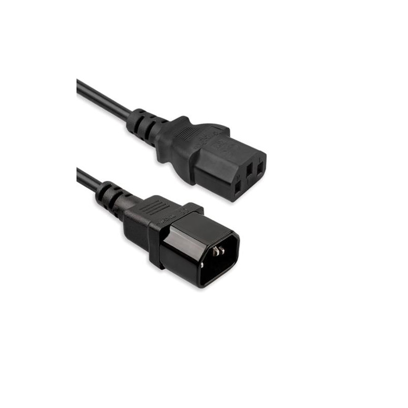 Cavo alimentazione vultech iec13 femmina to iec 14 maschio [alim15-in]