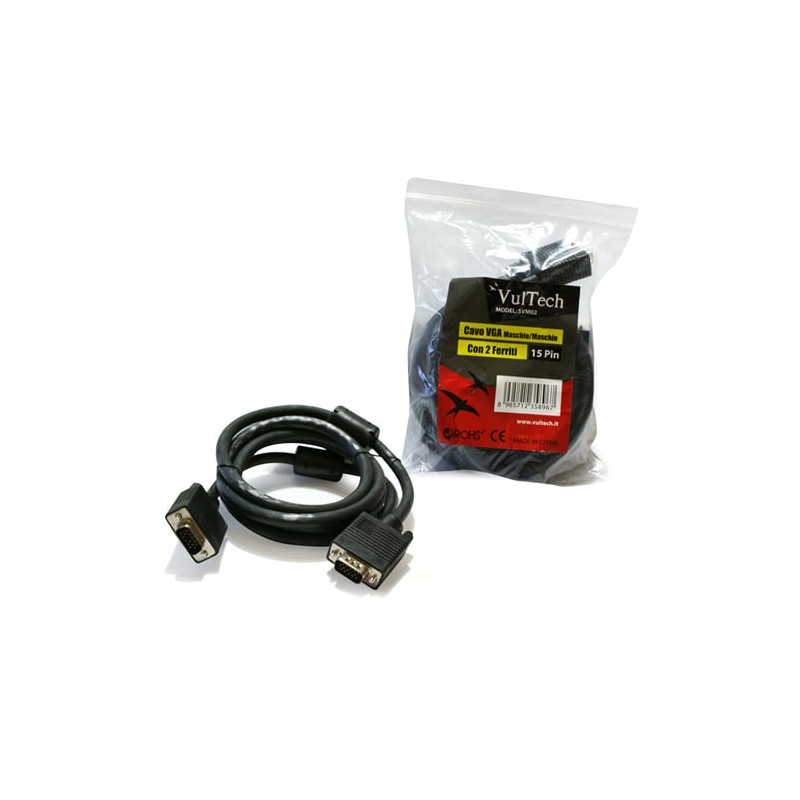 Cavo vultech vga to vga mt 1,8 (svm02) [svm02]