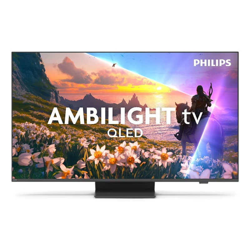 tv qled 65'' philips ambilight 65pus8600/12 4k uhd 3840x2160p