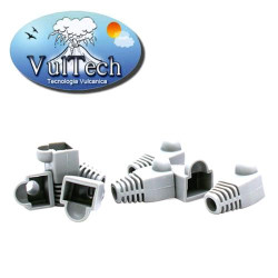 Copriconnettori gommini rj45 vultech 50pz. bianchi (sn21424 w/h)