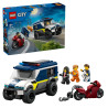 set da costruzione lego 60479 city il furgone della prigione multicolore