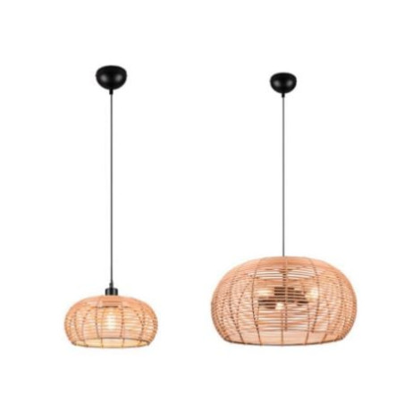 lampada a sospensione inga a led trio e27 ip20 40w 150cm nero [312200336]