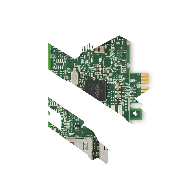 scheda di rete hp broadcom 5720 1gbe rj45 pcie [9z7p1aa]