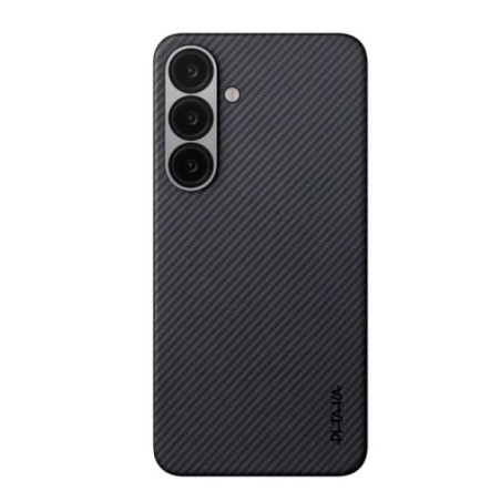 custodia pitaka ultra-slim per samsung s25+ nero grigio [ks2501s]