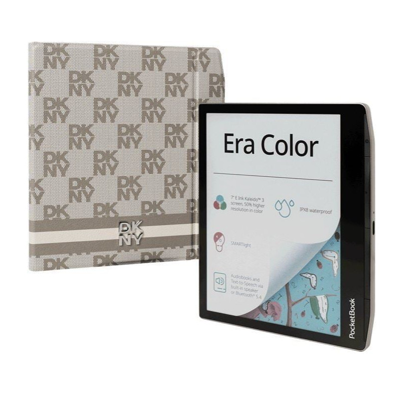 e-book pocketbook era color dkny smoky 7'' beige [pb700k3-7-dkny-ww-b]