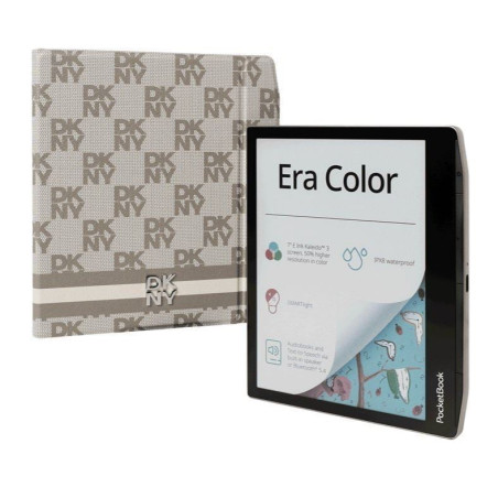 e-book pocketbook era color dkny smoky 7'' beige [pb700k3-7-dkny-ww-b]