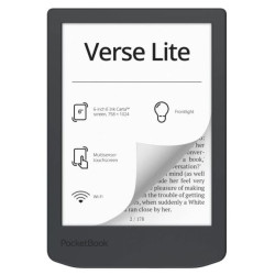 lettore di ebook pocketbook verse lite 6'' 8gb grigio mezzanotte