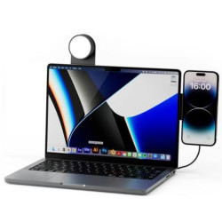 supporto telefono e tablet rolling square edge pro magsafe grigio