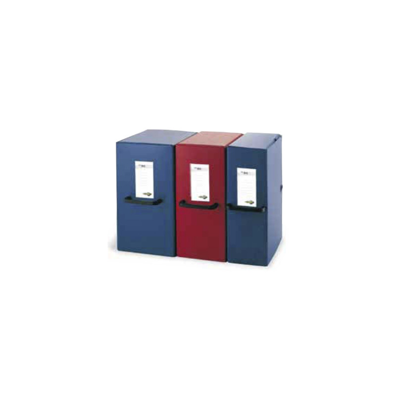 scatola progetto sei rota big 160 con maniglia blu 25x35cm [68001607]