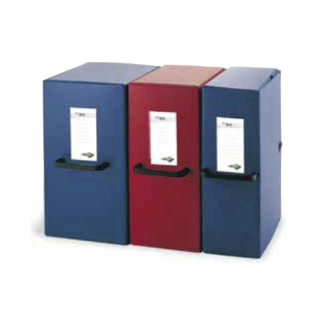 scatola progetto sei rota big 160 con maniglia blu 25x35cm [68001607]