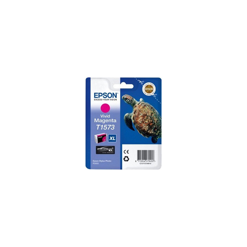 cartuccia epson vivid magenta ultrachrome tartaruga taglia xl [c13t15734010]