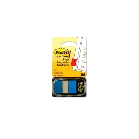 segnapagina post-it 680-2 miniset blu [4658]