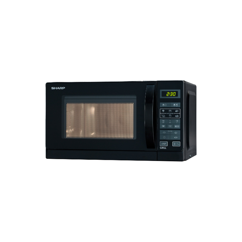 microonde sharp r642bkw 800w nero