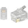 plug telefonico maschio 4 poli 4 contatti