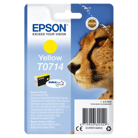 cartuccia epson t0714 mfdx4000 giallo [c13t07144022]