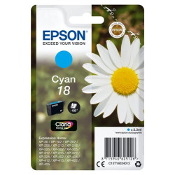 cartuccia epson serie 18 ciano [c13t18024022]