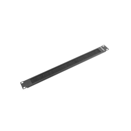 pannello passacavi lanberg ak-1101-b con spazzola [ak-1101-b]