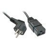 cavo di alimentazione lindy iec 320c19-schuko 2m [30344]