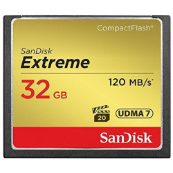 Compact flash 32gb sandisk extreme cf 120mb/s udma7 [sdcfxsb-032g-g46]