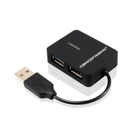 hub usb mini conceptronic 4-porte usb 2.0 [c4pusb2]