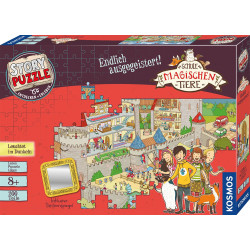 kosmos - story puzzle, scuola degli animali magici [698737]