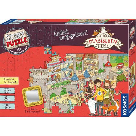 kosmos - story puzzle, scuola degli animali magici [698737]