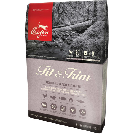 cibo per cani orijen fit pollo pesce tacchino 11.4 kg