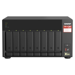 nas qnap ts-873a 8g amd ryzen v1000 nero [ts-873a-8g]