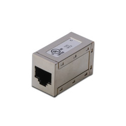 Adattatore digitus accoppiatore cat 6a rj45 2xf 1:1 [dn-93905]