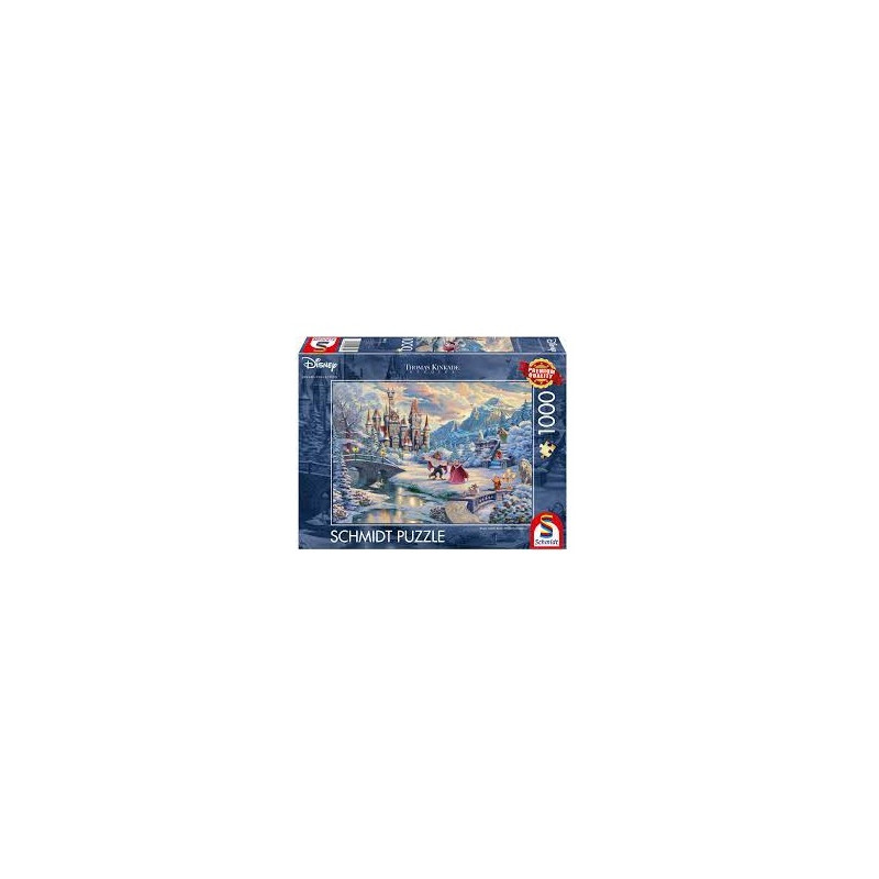 puzzle schmidt disney la bella e la bestia 1000pezzi [wzsmtt0ug096538]